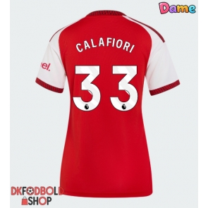 Arsenal Riccardo Calafiori #33 Hjemmebanetrøje Dame 2026-27 Kort ærmer Arsenal Riccardo Calafiori #33 Hjemmebanetrøje Dame 2026-27 Kort ærmer